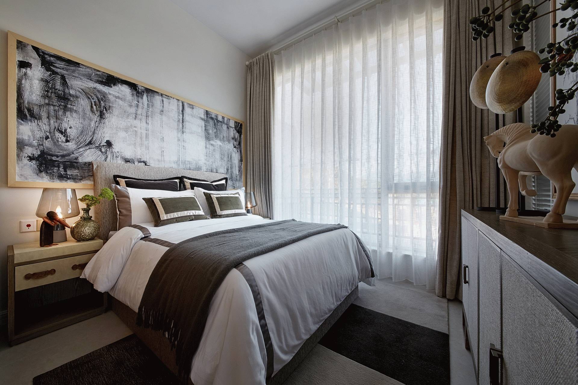 龍湖九里晴川-現(xiàn)代簡約-臥室設(shè)計(jì)效果圖