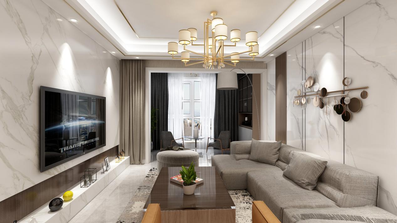 龍湖九里晴川-現(xiàn)代簡約-臥室設(shè)計效果圖