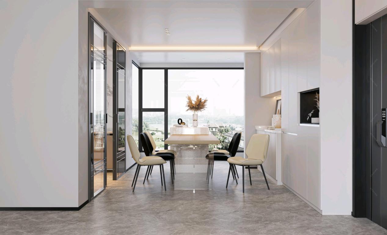 龍湖九里晴川-現(xiàn)代簡約-臥室設(shè)計效果圖